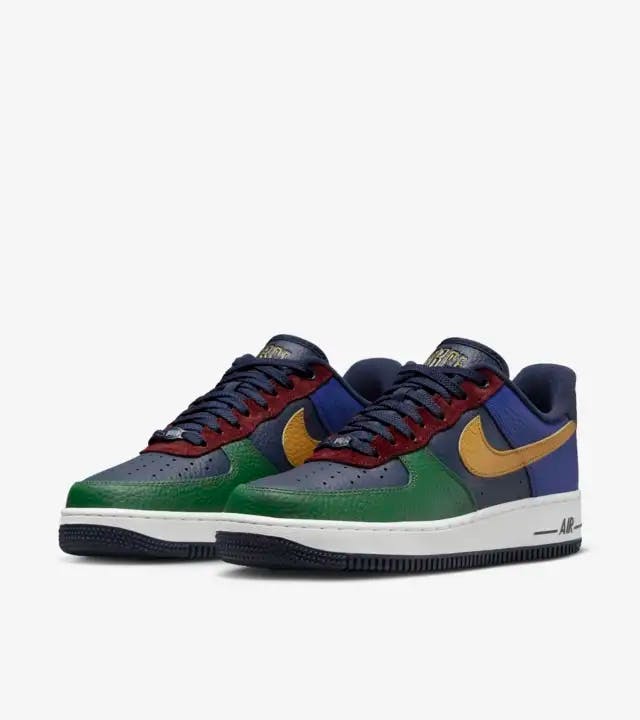 Air Force 1 Obsidian and Gorge Green