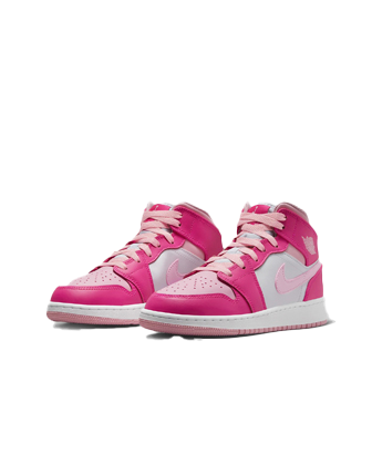 Air Jordan 1 Mid - Fierce Pink